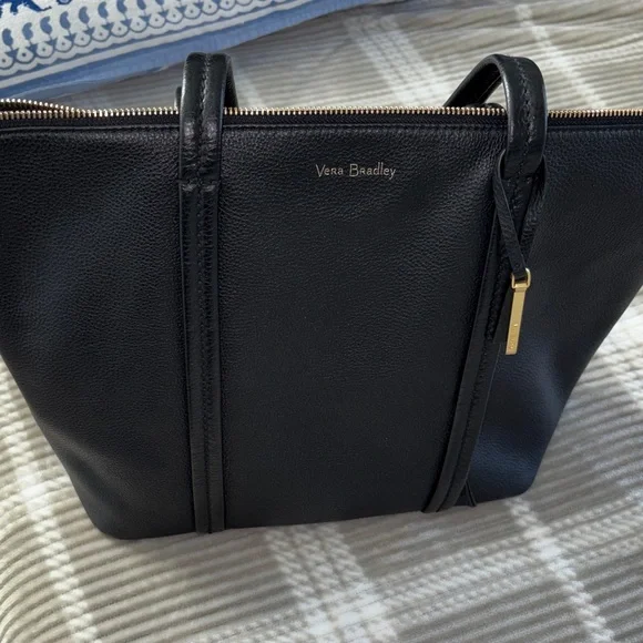 Vera Bradley Mallory Tote black - Picture 3 of 8